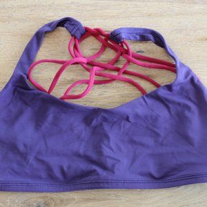 EUC Lululemon Free To Be Wild Bra 8 Sports